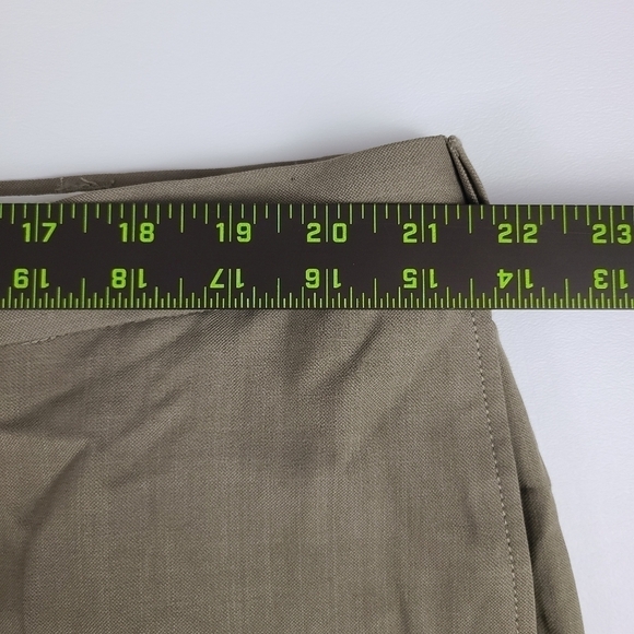 NWT Haggar Dress Pant Men's size 44 x 30 Smart Fiber Comfort Waist Tan - Picture 8 of 12